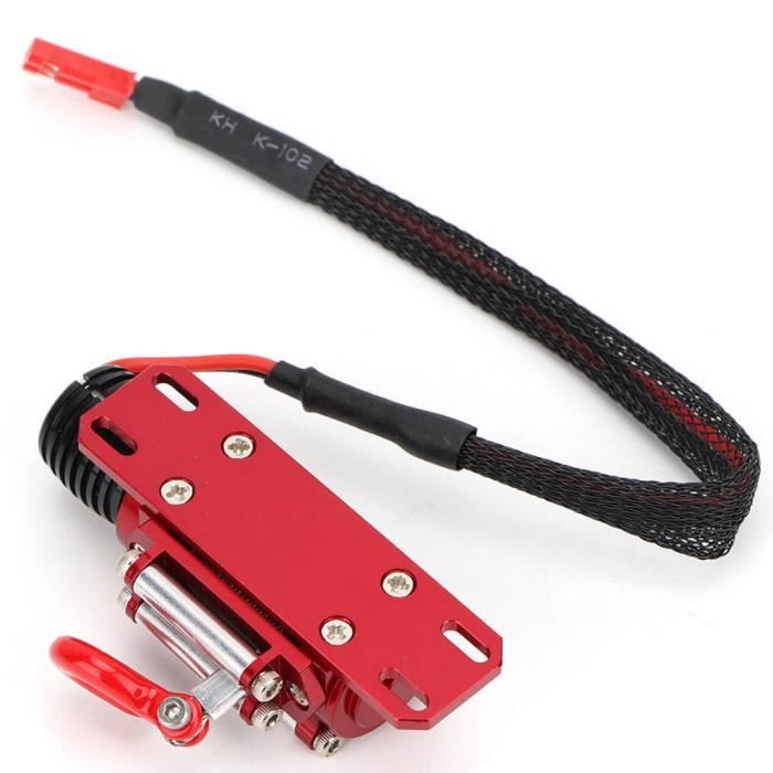 Cric De Simulation 1/10 Pour Voiture RC – Métal, Hauteur Réglable 25-130mm, Pour D90, SCX10 - 5