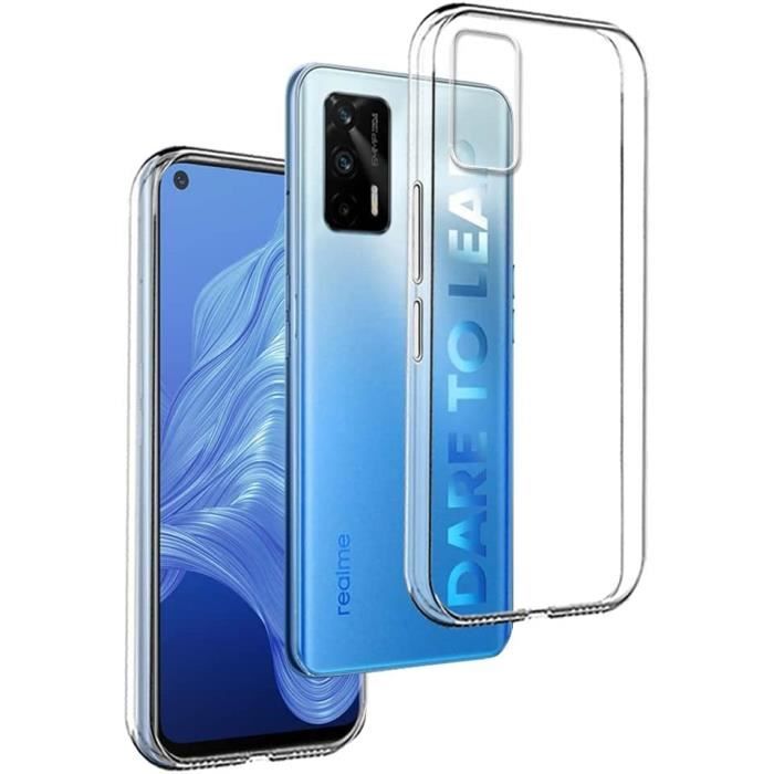 Coque Silicone Renforcée Transparente Pour Realme 5 Pro - Protection Souple