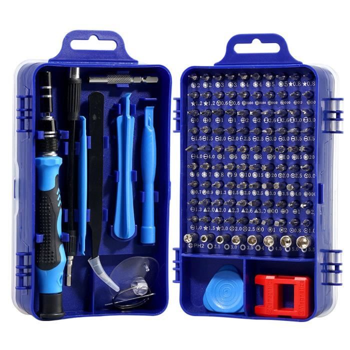 TOURNEVIS,9pcs--jeu de tournevis Torx de précision, embout magnétique