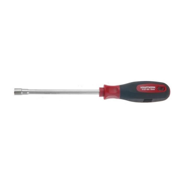 Tournevis Plat Ergokraft Kraftwerk 4112-2 - Fente 4,0 Mm X 0,8 Mm, Manche Ergonomique - 10