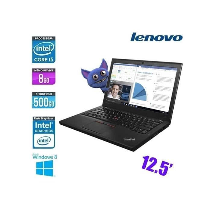 LENOVO THINKPAD X260 CORE I5 6 125 Noir - Lenovo
