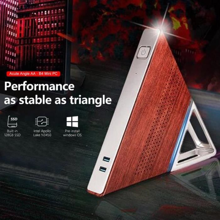 Top achat PC Portable Mini ordinateur EU plug N3450 8G+64G  PC AA-B4 Martrea Acute Angel AA 2,2 GHz, Quad Core pas cher