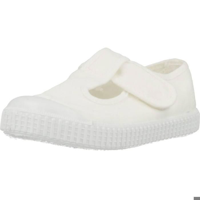 Victoria Basket Victoria 50621 - VICTORIA - Garçon - Blanc - Textile - Scratch