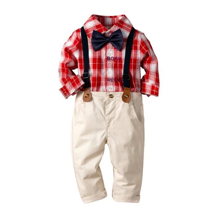 2pc Enfant En Bas Age Bebe Garcon Noeud Papillon Gentleman Chemise A Carreaux Pantalon Costume De Mariage Ensembles De Tissu Rouge Rouge Cdiscount Pret A Porter 2pc Enfant En Bas Age Bebe Garcon Noeud Papillon Gentleman Chemise A Carreaux Pantalon Costume De Mariage Ensembles De Tissu Rouge Rouge Cdiscount Pret A Porter