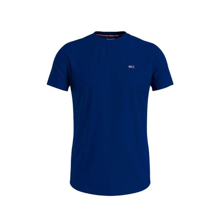 T-shirt Bleu Foncé Homme Tommy Hilfiger Monotype Roundle | Espace des