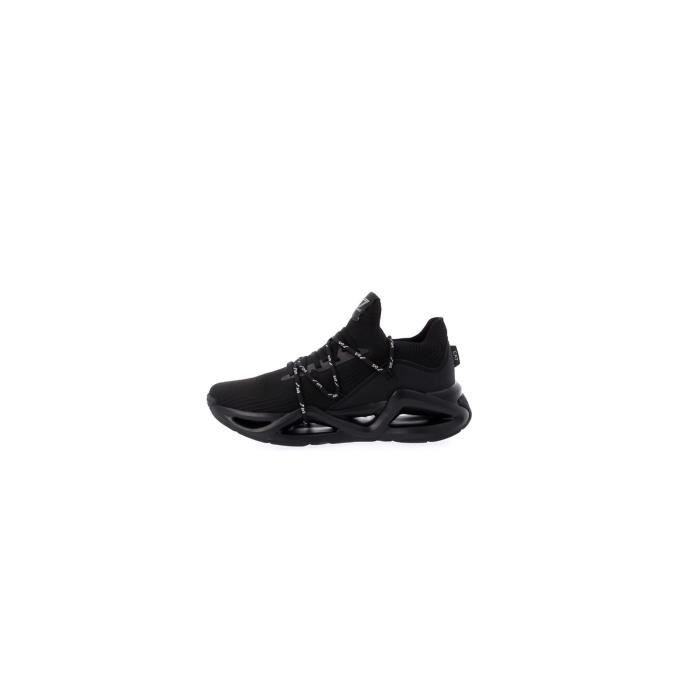 EA7 Emporio Armani Basket - EA7 Emporio Armani - Noir - Daim-Nubuck - Lacets - Mixte