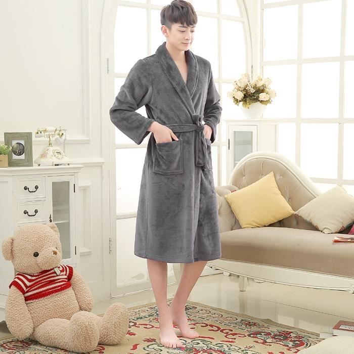 Moonline Pyjama Homme Rayé - 100% Coton, Encolure En V, Taille Élastiquée