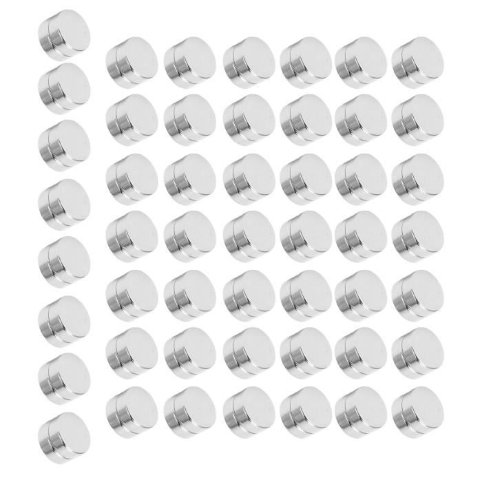 100 Pièce Aimants En Néodyme,Aimants Néodyme Puissants,6mm X 2mm Mini Aimant Frigo,Petit Aimant