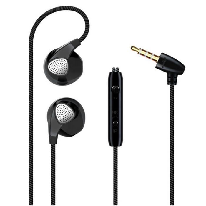 Ecouteurs Pour Sony Xperia Xa1 Ultra Avec Micro Reglage Kit Main Libre Intra Auriculaire Casque Universel Jack Noir Cdiscount Telephonie