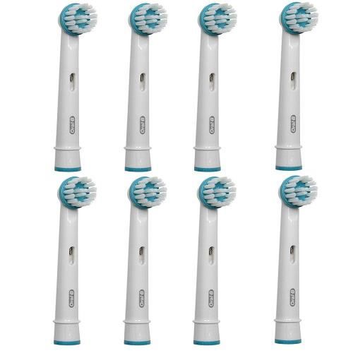 Lot De 4 Têtes De Rechange Pour Brosse à Dents électrique Oral-B - Compatibles, Neuves