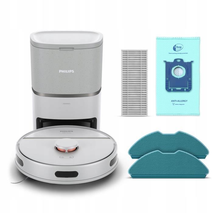 Philips HomeRun Série 3000 Robot Aspirateur auto nettoyage jusqu'à 200 min 4 modes XU311002