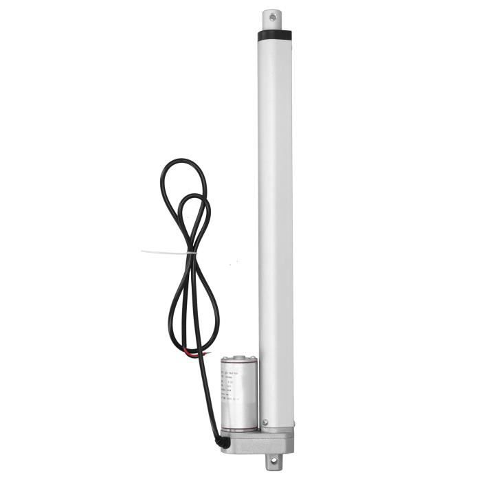 Actionneur Linéaire 12V 300N Course 550 Mm – Vérin Électrique Puissant Pour Lit Relevable, Canapé, Levage Industriel Ou Caméra