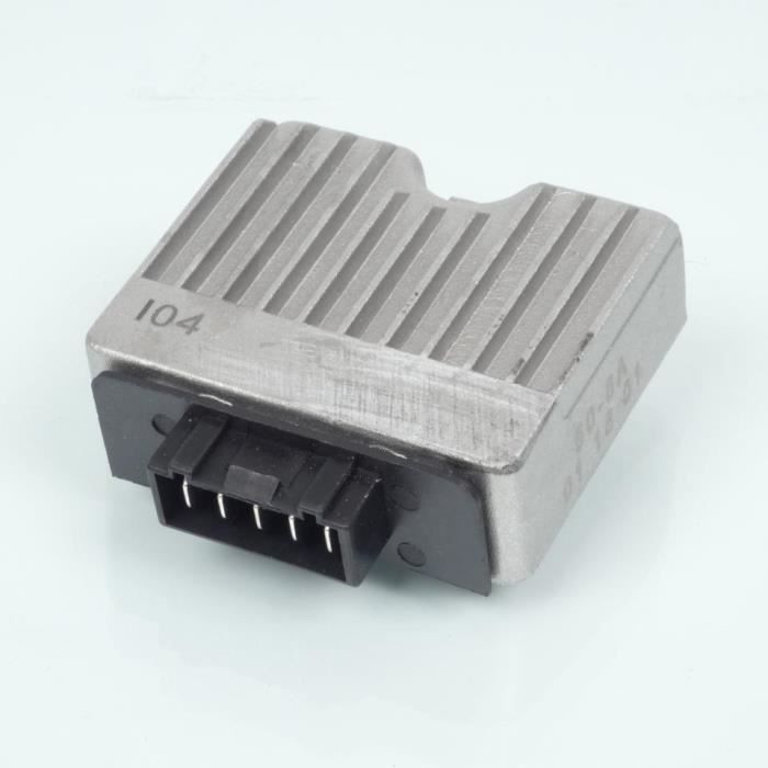 Régulateur Redresseur De Tension Pour Scooter Piaggio 125 X9 (2001-2007) - Compatible Référence 58090R - Dimensions 80x79x28 Mm