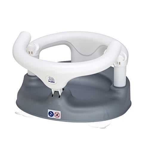 Siège De Bain Bébé Réglable - Support De Douche Avec Jouet Canard - Pour Bébés De 6 à 36 Mois - Polyvalent - 7