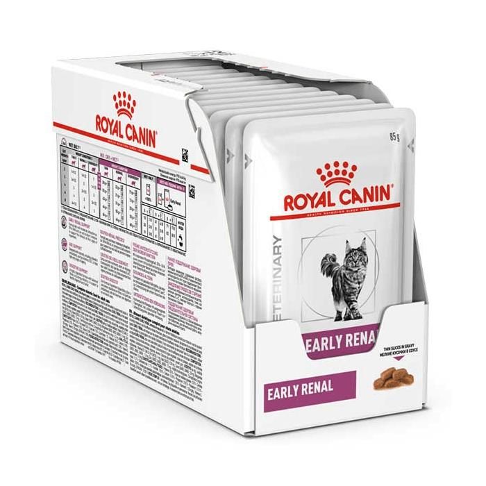 Aliment Humide - ROYAL CANIN - Early Renal - Insuffisance Rénale - Chat Senior - 12 Sachets Aliment Humide - ROYAL CANIN - Early Renal - Insuffisance Rénale - Chat Senior - 12 Sachets