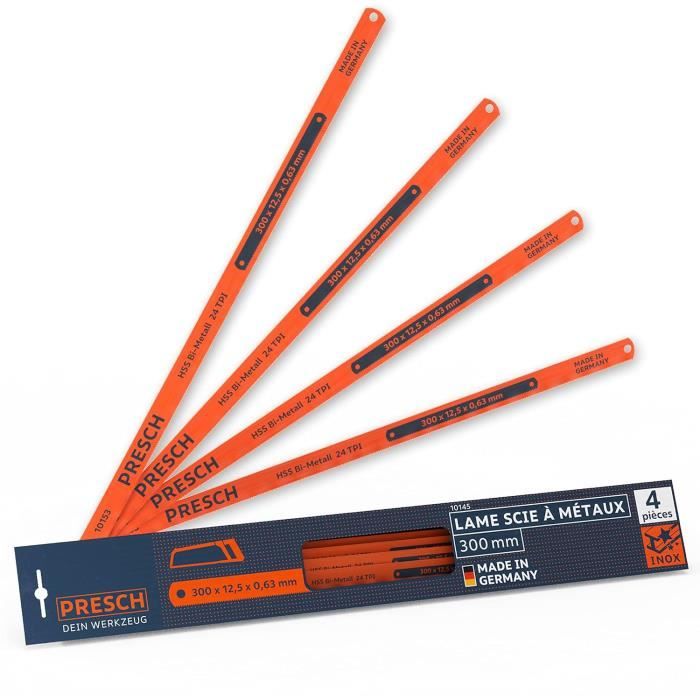 Jeu De Lames De Scie À Métaux 300Mm 4 Pcs Lames De Scie Originales — free download