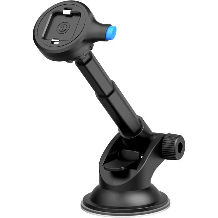 Support De Téléphone Pour écran De Voiture - Pince Large, Intérieur En Silicone - Installation Facile, Angle Réglable