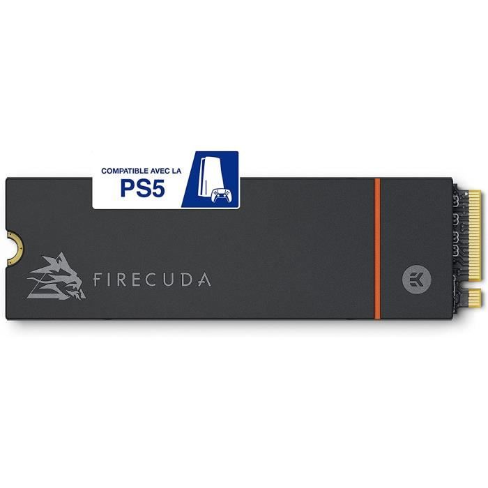 Seagate FireCuda 530, 2 To, SSD interne, M.2 PCIe 4e generation ×4 NVMe  1.4, 7 300 Mo/s, NAND TLC 3D, 2 550 TBW, dissipateur - Cdiscount  Informatique