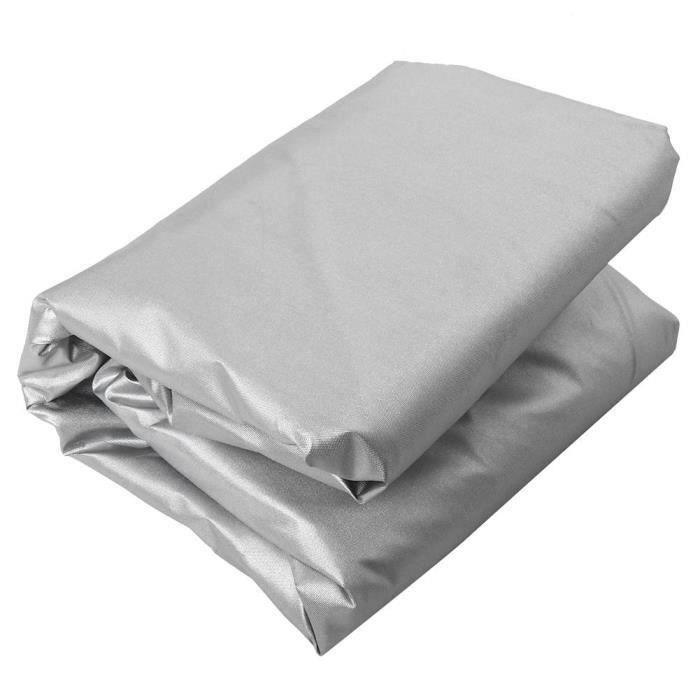 Housse de siège de bateau 2 pièces - 56 x 61 x 64 cm - En tissu Oxford- Protection UV