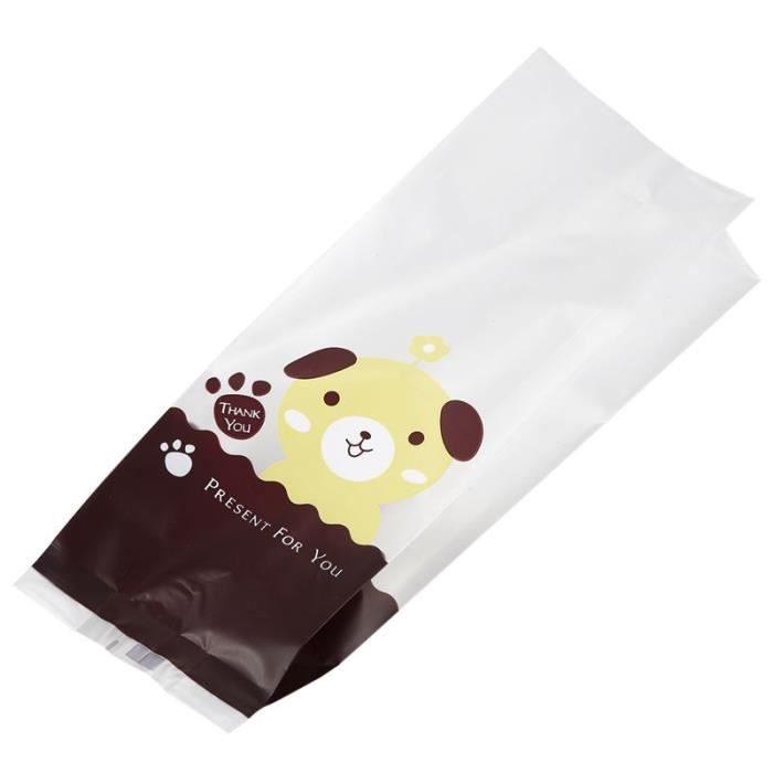 50 Pcs Cadeau Pour Toi Bricolage Chien Je Vous Remercie Enveloppe Gateau De La Pointe Ouest Sacs Pop Cadeau Sac Plat De Cookie Cdiscount Au Quotidien