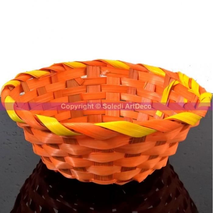 Panier Présentation Cadeaux Panier Cadeau Vide Tressé Rose Avec