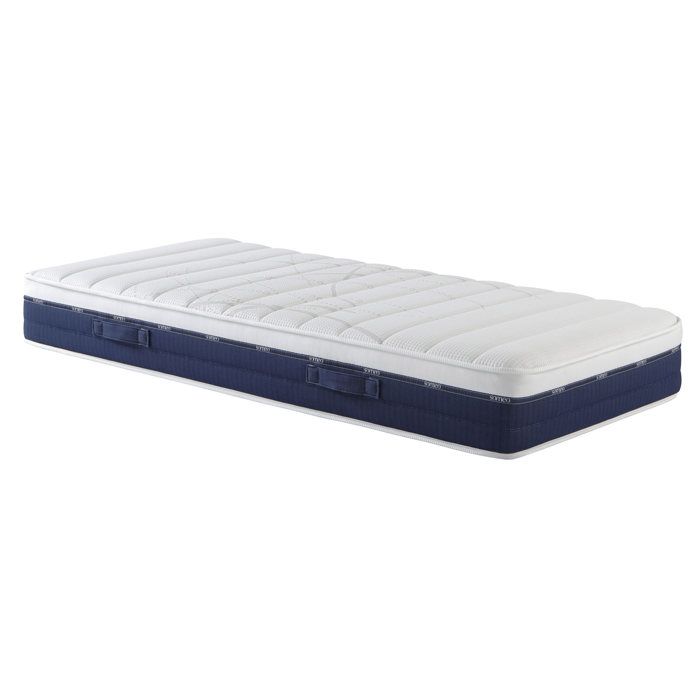 Matelas ressorts et mémoire de forme Rêve 600 - SOMEO 90x210 - Blanc - Garantie 7 ans - Someo Matelas ressorts et mémoire de forme Rêve 600 - SOMEO 90x210 - Blanc - Garantie 7 ans - Someo