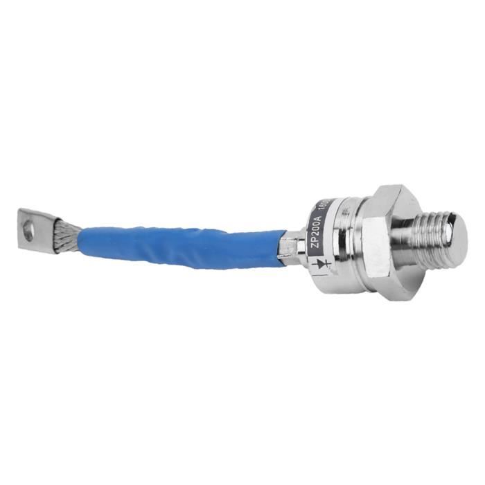 Diode De Redressement ZP 200A 1600V Filetage G1/2 - Pour Convertisseurs AC/DC, Excitation Moteur Et Applications Industrielles
