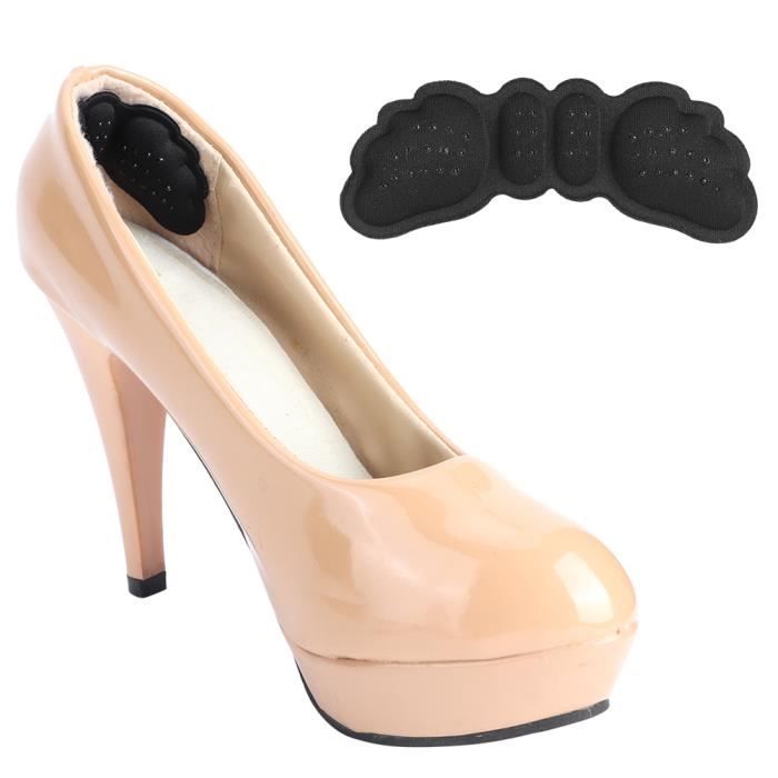 Coussinets De Talon Pour Chaussures – Lot De 2 Paires En Daim Antidérapant Pour Femmes Et Hommes
