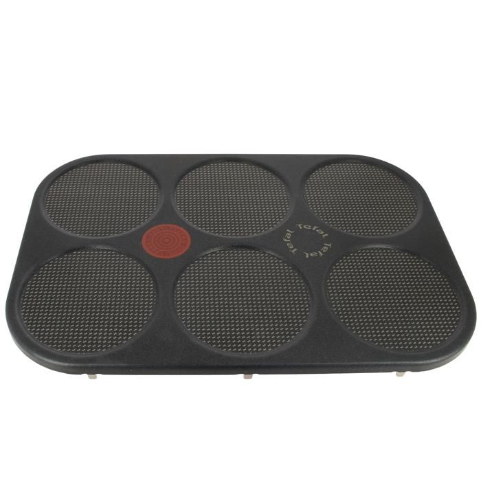Plaque de cuisson 6 crepes ts 01026900 crepiere tefal