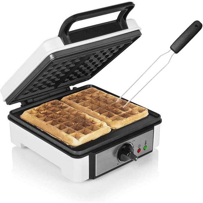 Gaufrier Professionnel Camry CR3046 – 2 Gaufres Belges épaisses – 1600W