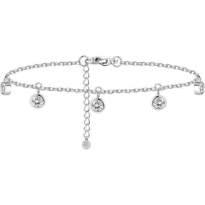 Boucles D'Oreilles Enfant Argent 925 – Étoile Turquoise Zircon – 4mm – Neuves
