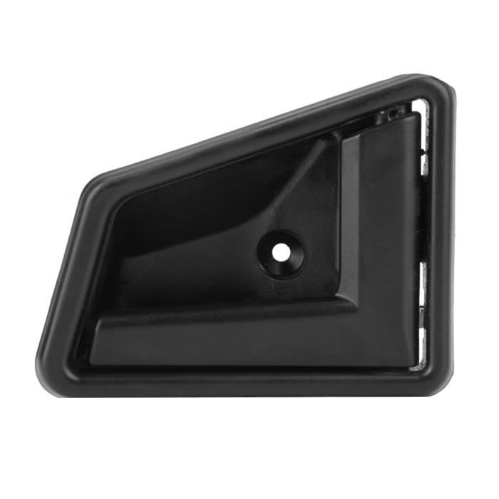 Poignée cuvette porte coulissante en fer noire (1936