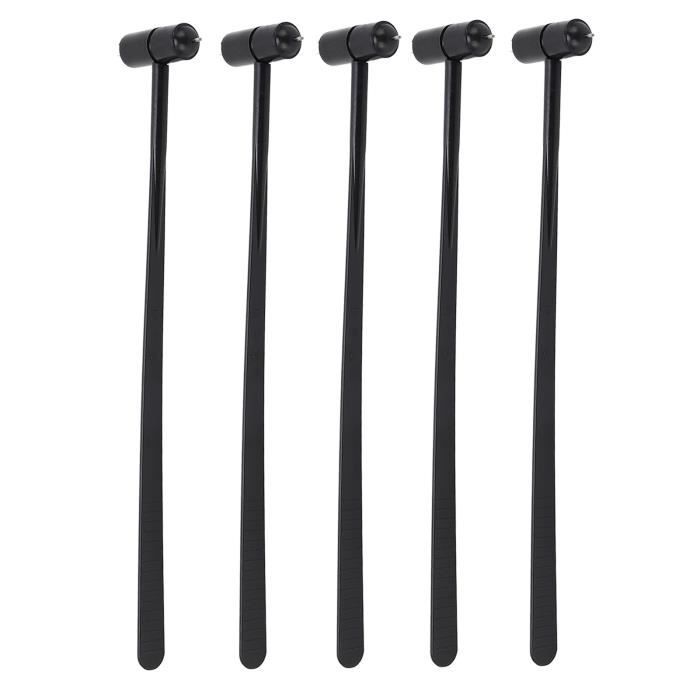 OVNMFH Marteau cutané à Aiguille 7 étoiles et Fleur de Prunier, Ensemble de Marteau à Aiguille cutanée 7 étoiles, Ensemble d'aiguilles 7 étoiles (1BOX (12-PCS
