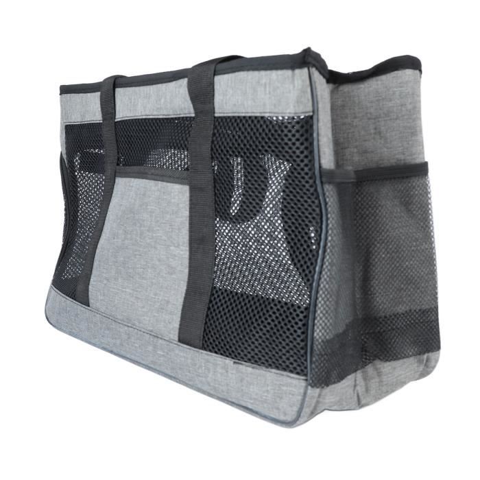 Meilleurs prix pour transporteur pour animaux de compagnie Sac de Transport pour Chat Respirant Grand Espace Transporteur de Voyage pour Chat GU345