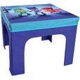 Fun House Pyjamasques ensemble table + 2 tabourets de rangements pliables pour enfant-1