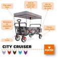 Chariot de transport - FUXTEC City Cruiser - Gris - pliable charge 75 kg-1