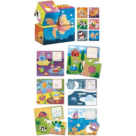 Table D'activités Montessori Pour Bébé Dès 1 An – Jeux D'encastrement éducatifs Et Amusants à Accrocher