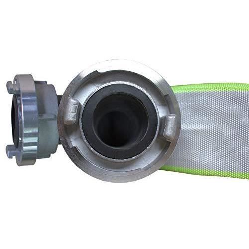 Tuyau Plat Industriel 30 M Avec Raccords Storz - Pour Pompiers, Chantiers, Irrigation - Résistant à 10 Bars