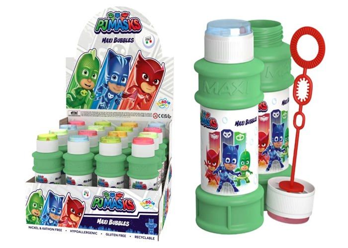 Bulles de savon - DULCOP - PJ Masks - Pack de 16 flacons - 175 ml
