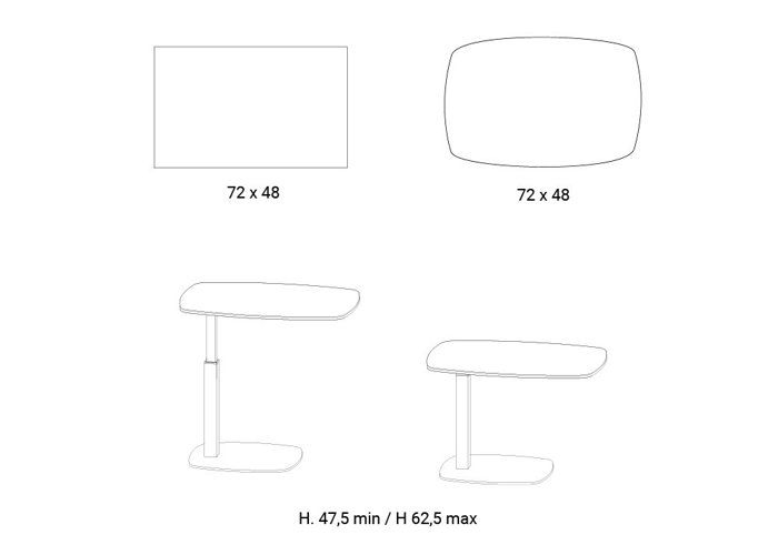 Ozzio SERVUS Table Dinette en Marbre Calacatta Gold Brillant avec ...