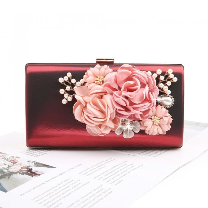 Pochette outlet bordeaux mariage