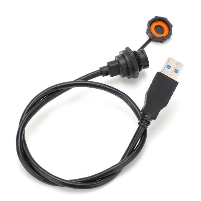 Connecteur USB Type-C étanche - Prise USB-C étanche IP68 avec