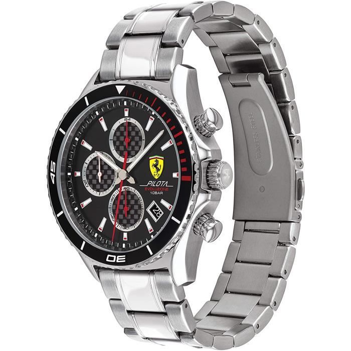 Montre homme ferrari bracelet acier best sale