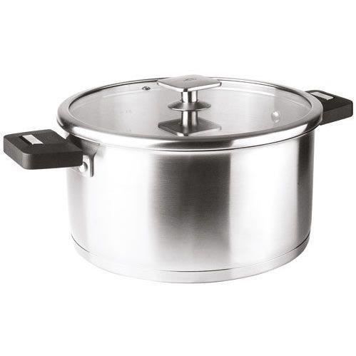 Couvercle En Verre Trempé Lacor 24 Cm - Pour Casseroles Anodisées - Compatible Induction