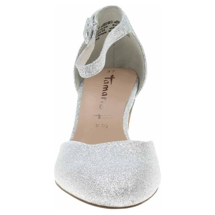 Chaussures TAMARIS 112443241919 Argent Femme Adulte Blanc