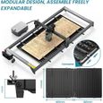 ATOMSTACK F3 Plaque de découpe matrice Graveur laser table de travail 460 x 425 mm avec aplatissement,meilleur effet de coupe-2