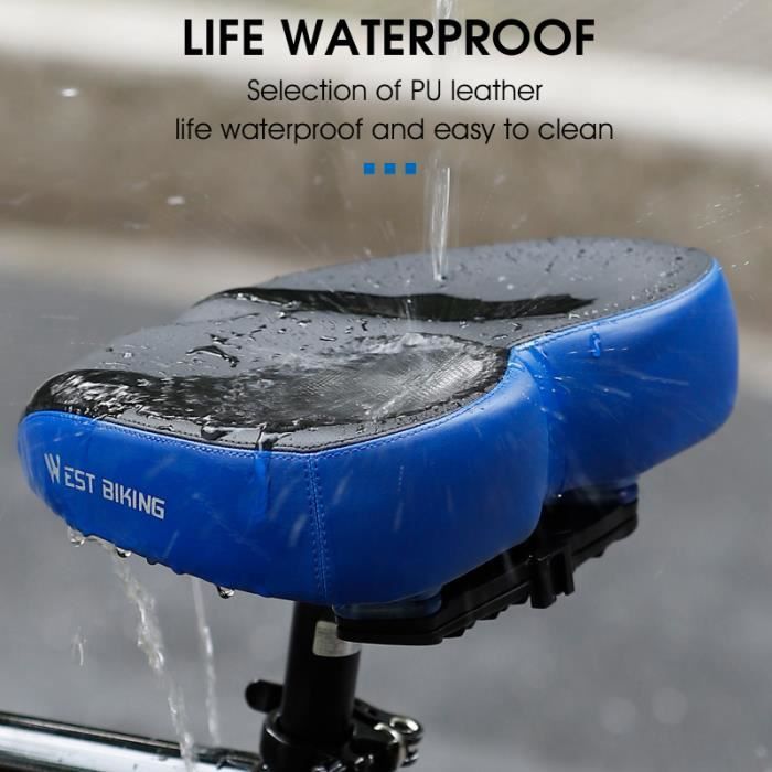 AOOUNGM Selle De Vélo, Siège De Vélo étanche, Selle