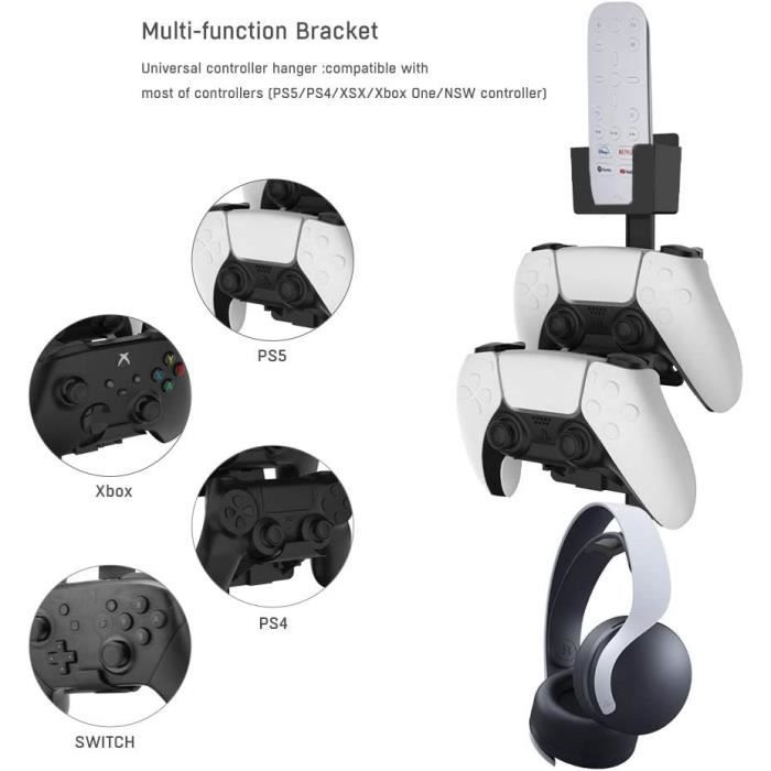 Support Mural Pour Manette Xbox One / S / X - Modèle Blanc - Marque Jabtek - Neuf