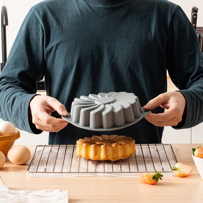 Mujiang Lot de 4 moules à gâteau en silicone sur le thème de la sirène