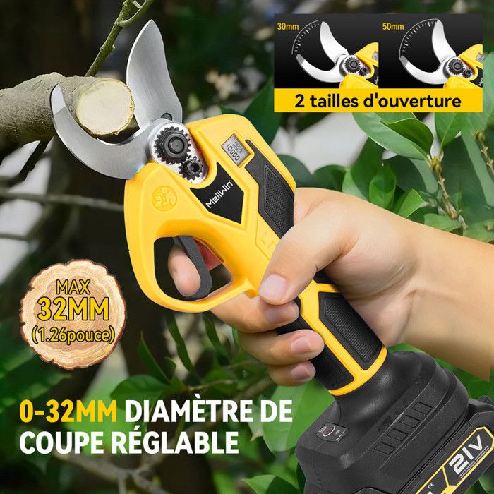 Cultivateur De Barre Sans Fil Électrique Jardin - Rototiller Batterie 2x1500mAh Pour Pelouse Et Sol
